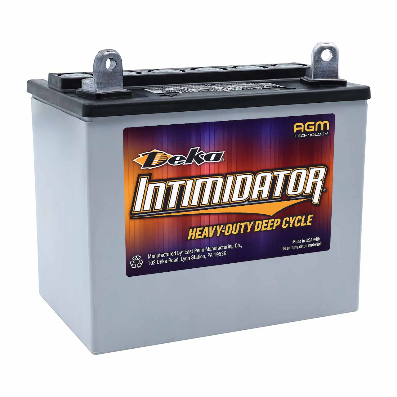 Deka 8AU1 12V 32Ah Deep Cycle AGM Battery &ndash; Group U1