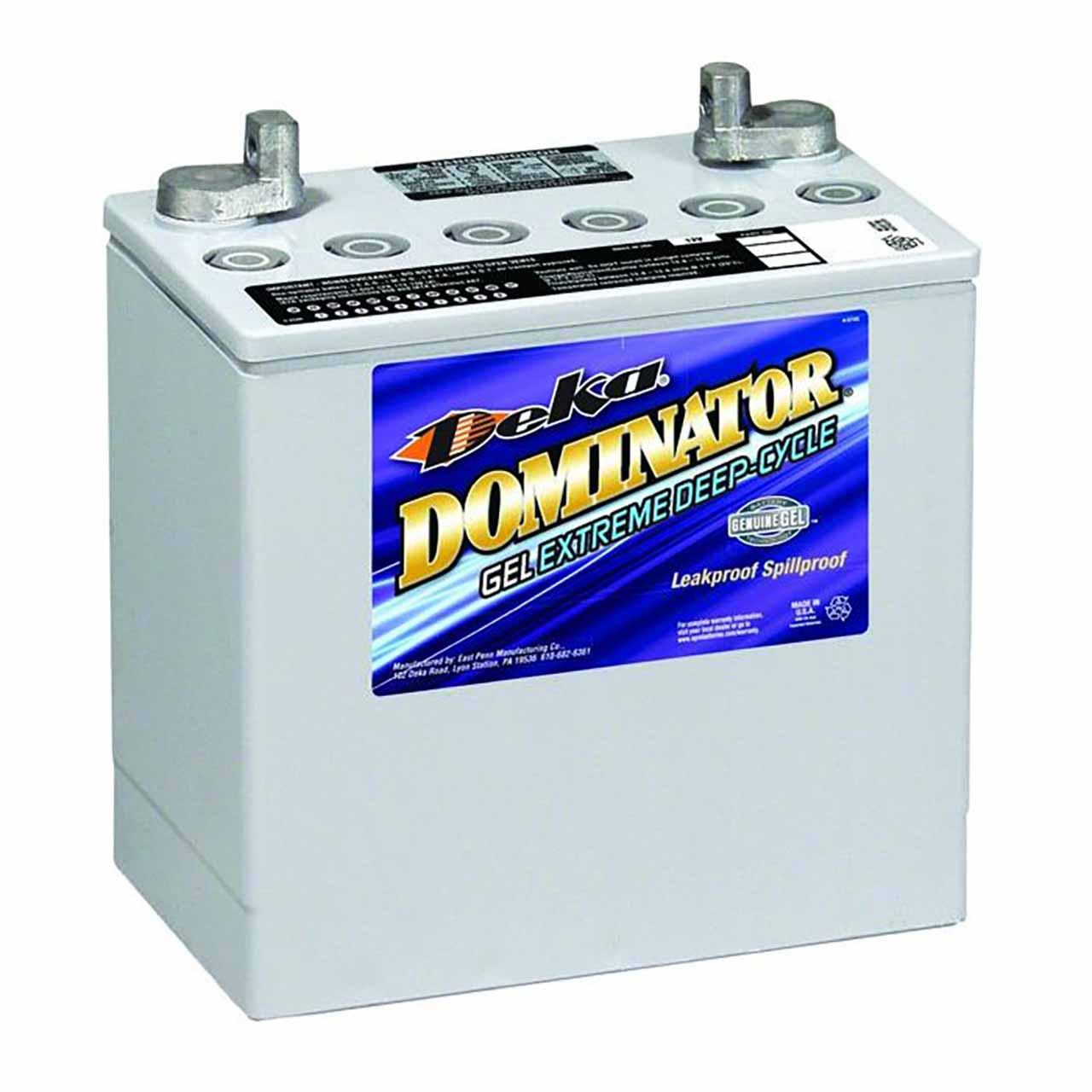 Deka 8G22NF 12V 51Ah Deep Cycle Gel Battery
