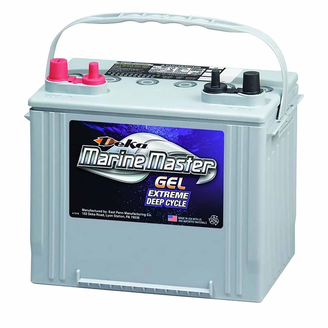 Deka 8G24M 12V 73.6Ah Deep Cycle Gel Battery – Group 24 Deka 8G24M 12V 73.6Ah Deep Cycle Gel Battery – Group 24