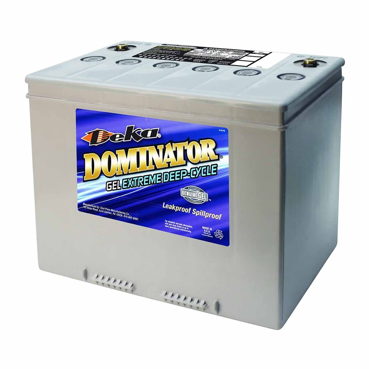 Deka 8G24SS 12V 73.6Ah Deep Cycle Gel Battery – Group 24