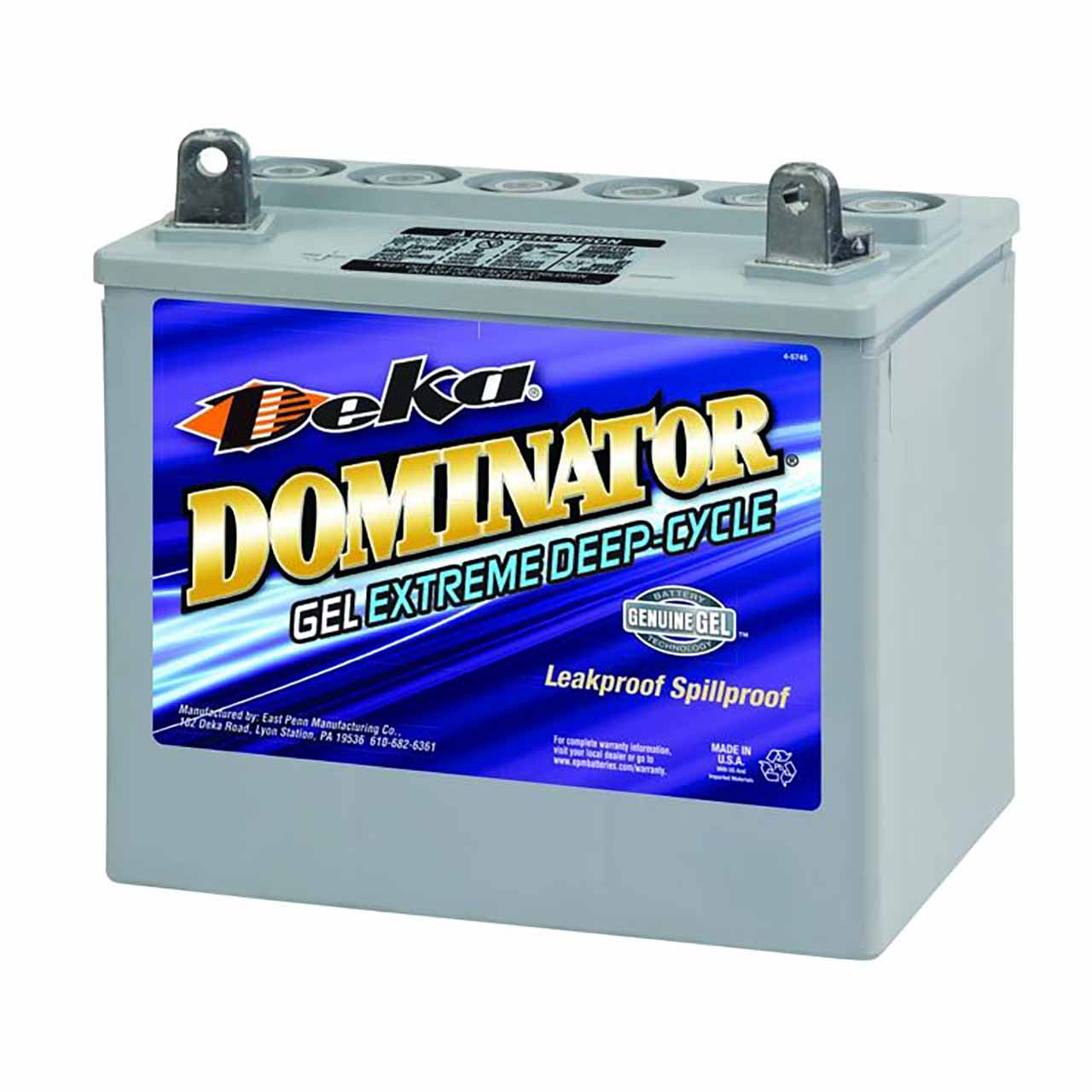 Deka 8GU1 12V 32Ah Deep Cycle Gel Battery