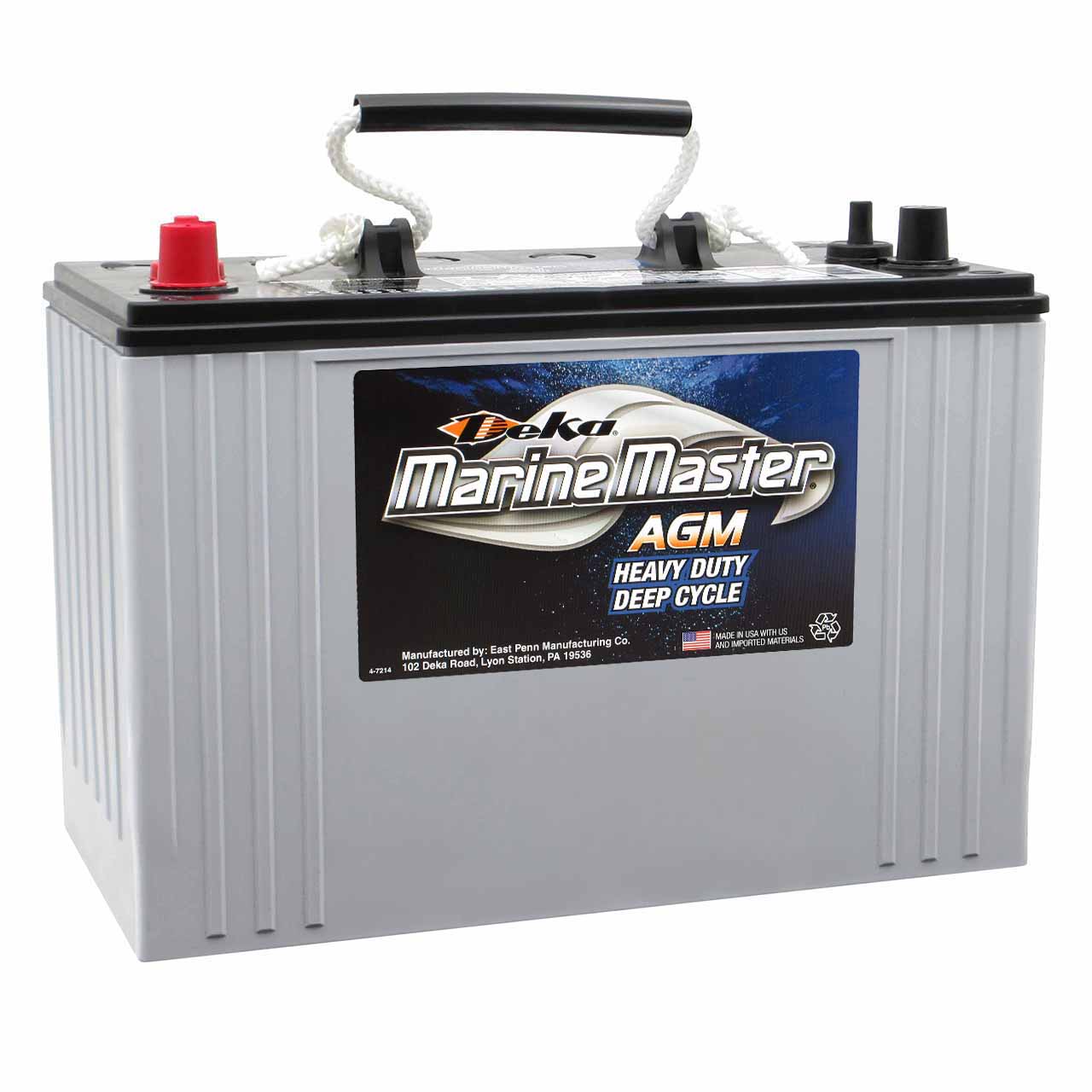 Deka 8A31DTM 12V 105Ah AGM Deep Cycle Battery &ndash; Group 31