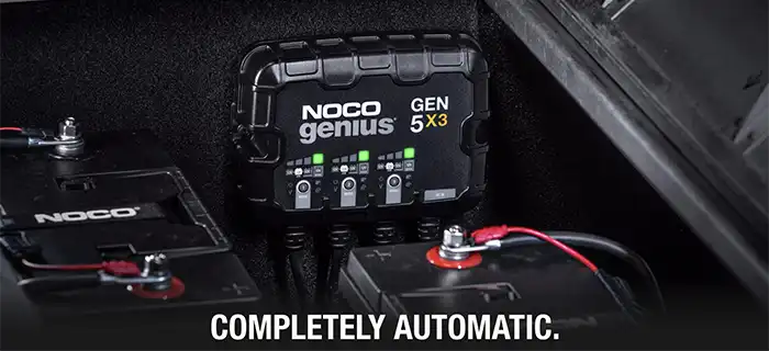 NOCO Genius GEN5X3 15A Onboard Automatic 3 Bank Battery Charger