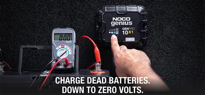 NOCO GENPRO10X1 1 Bank 10 Amp Onboard Battery Charger Zero Volt Charging