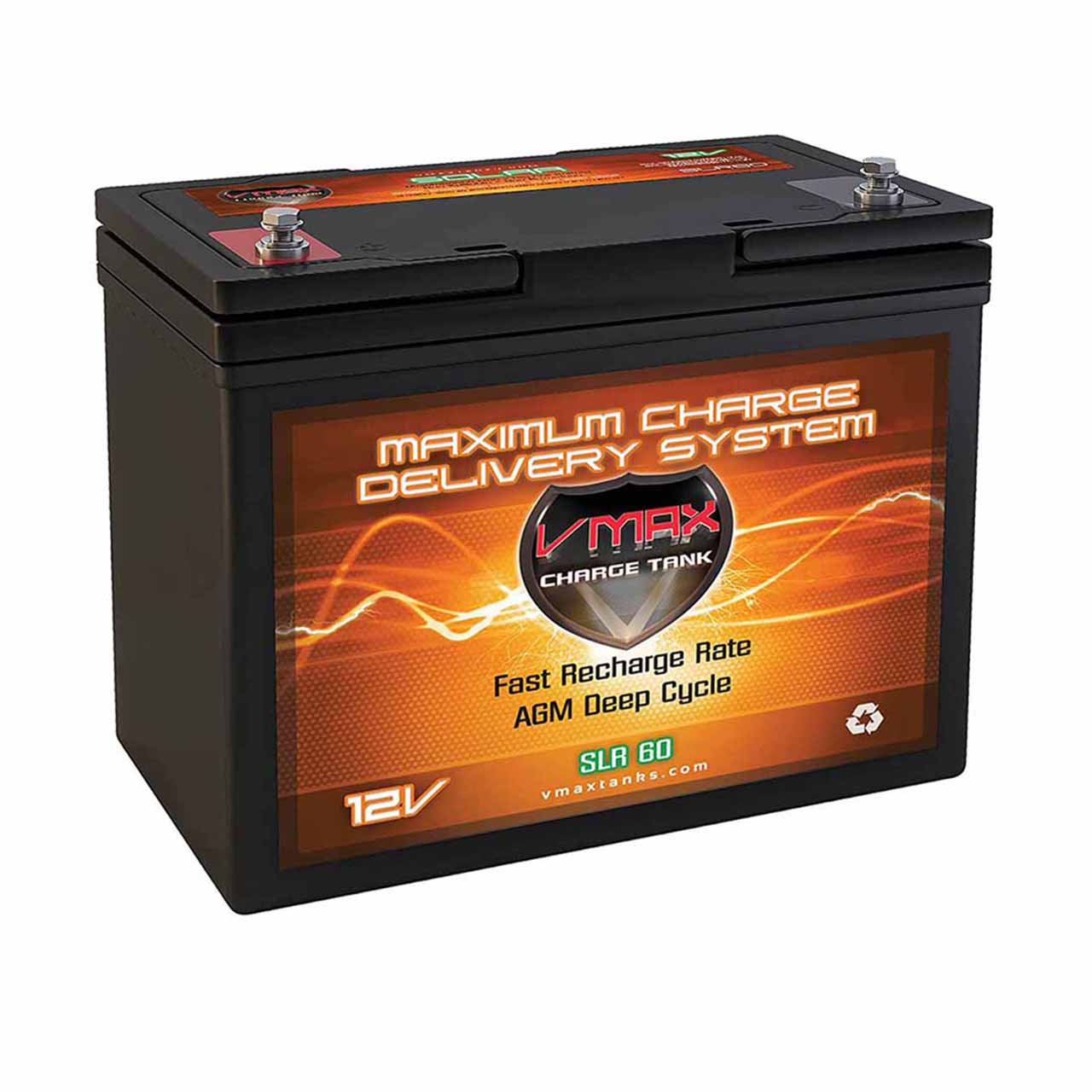 VMAX SLR60 12V 60Ah AGM Deep Cycle Battery VMAX SLR60 12V 60Ah AGM Deep Cycle Battery – Group 22NF